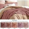 imageBedsure Quilts Queen Size  Lightweight Bedspreads Queen Size with Classic Honeycomb Quilting Soft Quilt Bedding Set Taupe Comforter Set Coverlet for All Seasons with 2 Pillow Shams 90 x 96  SkinFriendly Soft AllSeason Comfort Breathable Lightweight Machine Washable24  Grayish Pink