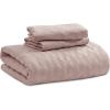 imageBedsure Quilts Queen Size  Lightweight Bedspreads Queen Size with Classic Honeycomb Quilting Soft Quilt Bedding Set Taupe Comforter Set Coverlet for All Seasons with 2 Pillow Shams 90 x 96  SkinFriendly Soft AllSeason Comfort Breathable Lightweight Machine Washable23  Dusty Rose