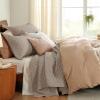 imageBedsure Quilts Queen Size  Lightweight Bedspreads Queen Size with Classic Honeycomb Quilting Soft Quilt Bedding Set Taupe Comforter Set Coverlet for All Seasons with 2 Pillow Shams 90 x 96  SkinFriendly Soft AllSeason Comfort Breathable Lightweight Machine Washable12  Taupe