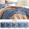 imageBedsure Quilts Queen Size  Lightweight Bedspreads Queen Size with Classic Honeycomb Quilting Soft Quilt Bedding Set Taupe Comforter Set Coverlet for All Seasons with 2 Pillow Shams 90 x 96  SkinFriendly Soft AllSeason Comfort Breathable Lightweight Machine Washable06  Mineral Blue