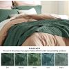 imageBedsure Quilts Queen Size  Lightweight Bedspreads Queen Size with Classic Honeycomb Quilting Soft Quilt Bedding Set Taupe Comforter Set Coverlet for All Seasons with 2 Pillow Shams 90 x 96  SkinFriendly Soft AllSeason Comfort Breathable Lightweight Machine Washable07  Dark Green
