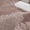 imageBedsure Quilts Queen Size  Lightweight Bedspreads Queen Size with Classic Honeycomb Quilting Soft Quilt Bedding Set White Comforter Set Coverlet for All Seasons with 2 Pillow Shams 90 x 96  SkinFriendly Soft AllSeason Comfort Breathable Lightweight Machine Washable23  Dusty Rose