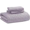 imageBedsure Quilts Queen Size  Lightweight Bedspreads Queen Size with Classic Honeycomb Quilting Soft Quilt Bedding Set White Comforter Set Coverlet for All Seasons with 2 Pillow Shams 90 x 96  SkinFriendly Soft AllSeason Comfort Breathable Lightweight Machine Washable22  Light Purple