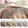 imageBedsure Quilts Queen Size  Lightweight Bedspreads Queen Size with Classic Honeycomb Quilting Soft Quilt Bedding Set White Comforter Set Coverlet for All Seasons with 2 Pillow Shams 90 x 96  SkinFriendly Soft AllSeason Comfort Breathable Lightweight Machine Washable12  Taupe