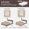 imageBedsure 100 Cotton Quilt Set  Queen Size Bedspread Lightweight Soft Bed Coverlet PureWoven 3Piece Cozy Stitching Comforter with 2 Pillow Shams in Embroidery Clover Pattern 90x96 in Linen Beige11  Beige Checker