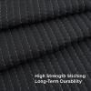 imageBedsure Quilts Queen Size  Queen Quilt Bedding Set Bedspread Coverlet Comforter Lightweight Neutral Striped Bedding 3Piece Set with 90x96 Coverlet amp 2 Pillow Shams AllSeason Soft Microfiber11  Black Contrast Border