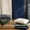 imageBedsure Quilts Queen Size  StitchFree Ultrasonic Quilting Lightweight Olive Green Comforter AllSeason Bedspread amp Coverlet Modern Floral Pattern Soft 3 Piece Machine Washable Bedding 90 x 96  StitchFree Quilting Ultra Soft Lightweight Machine Washable PetFriendly03  Navy Blue  Floral