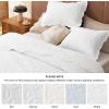 imageBedsure Quilts Queen Size  StitchFree Ultrasonic Quilting Lightweight Olive Green Comforter AllSeason Bedspread amp Coverlet Modern Floral Pattern Soft 3 Piece Machine Washable Bedding 90 x 96  StitchFree Quilting Ultra Soft Lightweight Machine Washable PetFriendly20  White  Leaf