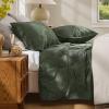 imageBedsure Quilts Queen Size  StitchFree Ultrasonic Quilting Lightweight Olive Green Comforter AllSeason Bedspread amp Coverlet Modern Floral Pattern Soft 3 Piece Machine Washable Bedding 90 x 96  StitchFree Quilting Ultra Soft Lightweight Machine Washable PetFriendly11  Olive Green  Floral