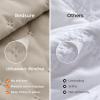 imageBedsure Quilts Queen Size  StitchFree Ultrasonic Quilting Lightweight Olive Green Comforter AllSeason Bedspread amp Coverlet Modern Floral Pattern Soft 3 Piece Machine Washable Bedding 90 x 96  StitchFree Quilting Ultra Soft Lightweight Machine Washable PetFriendly12  Linen  Clover