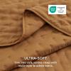 imageBedsure Quilts Queen Size  StitchFree Ultrasonic Quilting Lightweight Olive Green Comforter AllSeason Bedspread amp Coverlet Modern Floral Pattern Soft 3 Piece Machine Washable Bedding 90 x 96  StitchFree Quilting Ultra Soft Lightweight Machine Washable PetFriendly16  Honey Ginger  Clover