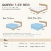 imageBedsure Quilts Queen Size  StitchFree Ultrasonic Quilting Lightweight Olive Green Comforter AllSeason Bedspread amp Coverlet Modern Floral Pattern Soft 3 Piece Machine Washable Bedding 90 x 96  StitchFree Quilting Ultra Soft Lightweight Machine Washable PetFriendly20  White  Leaf