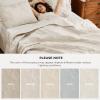 imageBedsure Quilts Queen Size  StitchFree Ultrasonic Quilting Lightweight Olive Green Comforter AllSeason Bedspread amp Coverlet Modern Floral Pattern Soft 3 Piece Machine Washable Bedding 90 x 96  StitchFree Quilting Ultra Soft Lightweight Machine Washable PetFriendly13 Beige  Floral