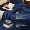 imageBedsure Quilts Queen Size  StitchFree Ultrasonic Quilting Lightweight Olive Green Comforter AllSeason Bedspread amp Coverlet Modern Floral Pattern Soft 3 Piece Machine Washable Bedding 90 x 96  StitchFree Quilting Ultra Soft Lightweight Machine Washable PetFriendly03  Navy Blue  Floral