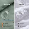 imageBedsure Quilts Queen Size  StitchFree Ultrasonic Quilting Lightweight Olive Green Comforter AllSeason Bedspread amp Coverlet Modern Floral Pattern Soft 3 Piece Machine Washable Bedding 90 x 96  StitchFree Quilting Ultra Soft Lightweight Machine Washable PetFriendly10  Sage Green  Clover
