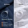 imageBedsure Quilts Queen Size  StitchFree Ultrasonic Quilting Lightweight Olive Green Comforter AllSeason Bedspread amp Coverlet Modern Floral Pattern Soft 3 Piece Machine Washable Bedding 90 x 96  StitchFree Quilting Ultra Soft Lightweight Machine Washable PetFriendly02  Navy  Clover