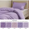 imageBedsure Duvet Cover Queen Size  Only Includes 1 Duvet Cover 90x90 Hotel Luxury Soft Double Brushed All Season Bedding for Kids amp Adults Zipper Closure Grey No Comforter No Pillow Shams11  Orchid Bloom No Comforter