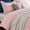 imageBedsure Duvet Cover Queen Size  Only Includes 1 Duvet Cover 90x90 Hotel Luxury Soft Double Brushed All Season Bedding for Kids amp Adults Zipper Closure Grey No Comforter No Pillow ShamsPink 2piece No Comforter