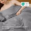 imageBedsure Duvet Cover Queen Size  Only Includes 1 Duvet Cover 90x90 Hotel Luxury Soft Double Brushed All Season Bedding for Kids amp Adults Zipper Closure Grey No Comforter No Pillow Shams05  Grey Only Duvet Cover