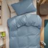 imageBedsure Duvet Cover Queen Size  Only Includes 1 Duvet Cover 90x90 Hotel Luxury Soft Double Brushed All Season Bedding for Kids amp Adults Zipper Closure Grey No Comforter No Pillow Shams06  Mineral Blue No Comforter
