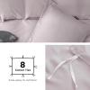 imageBedsure Duvet Cover Queen Size  Only Includes 1 Duvet Cover 90x90 Hotel Luxury Soft Double Brushed All Season Bedding for Kids amp Adults Zipper Closure Grey No Comforter No Pillow Shams08  Pink Mocha No Comforter