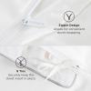 imageBedsure Duvet Cover Queen Size  Only Includes 1 Duvet Cover 90x90 Hotel Luxury Soft Double Brushed All Season Bedding for Kids amp Adults Zipper Closure Grey No Comforter No Pillow Shams01  White 6piece With Fitted Sheet