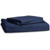 imageBedsure Duvet Cover Queen Size  Only Includes 1 Duvet Cover 90x90 Hotel Luxury Soft Double Brushed All Season Bedding for Kids amp Adults Zipper Closure Grey No Comforter No Pillow Shams00  Navy Blue No Comforter