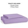 imageBedsure Duvet Cover Queen Size  Only Includes 1 Duvet Cover 90x90 Hotel Luxury Soft Double Brushed All Season Bedding for Kids amp Adults Zipper Closure Grey No Comforter No Pillow Shams11  Orchid Bloom No Comforter