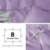 imageBedsure Duvet Cover Queen Size  Only Includes 1 Duvet Cover 90x90 Hotel Luxury Soft Double Brushed All Season Bedding for Kids amp Adults Zipper Closure Grey No Comforter No Pillow Shams11  Orchid Bloom No Comforter