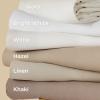 imageBedsure Duvet Cover Queen Size  Only Includes 1 Duvet Cover 90x90 Hotel Luxury Soft Double Brushed All Season Bedding for Kids amp Adults Zipper Closure Grey No Comforter No Pillow Shams01  White 6piece With Fitted Sheet
