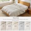 imageBedsure Duvet Cover Queen Size  Only Includes 1 Duvet Cover 90x90 Hotel Luxury Soft Double Brushed All Season Bedding for Kids amp Adults Zipper Closure Grey No Comforter No Pillow Shams03  Linen Only Duvet Cover