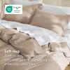imageBedsure Duvet Cover Queen Size  Only Includes 1 Duvet Cover 90x90 Hotel Luxury Soft Double Brushed All Season Bedding for Kids amp Adults Zipper Closure Grey No Comforter No Pillow Shams09  Hazel No Comforter