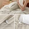 imageBedsure Duvet Cover Queen Size  Only Includes 1 Duvet Cover 90x90 Hotel Luxury Soft Double Brushed All Season Bedding for Kids amp Adults Zipper Closure Grey No Comforter No Pillow Shams03  Linen No Comforter
