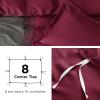 imageBedsure Duvet Cover Queen Size  Only Includes 1 Duvet Cover 90x90 Hotel Luxury Soft Double Brushed All Season Bedding for Kids amp Adults Zipper Closure Grey No Comforter No Pillow Shams08  Red No Comforter