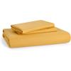 imageBedsure Duvet Cover Queen Size  Only Includes 1 Duvet Cover 90x90 Hotel Luxury Soft Double Brushed All Season Bedding for Kids amp Adults Zipper Closure Grey No Comforter No Pillow Shams10  Golden Yellow No Comforter