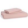 imageBedsure Duvet Cover Queen Size  Only Includes 1 Duvet Cover 90x90 Hotel Luxury Soft Double Brushed All Season Bedding for Kids amp Adults Zipper Closure Grey No Comforter No Pillow Shams08  Blush Pink No Comforter