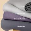 imageBedsure Duvet Cover Queen Size  Only Includes 1 Duvet Cover 90x90 Hotel Luxury Soft Double Brushed All Season Bedding for Kids amp Adults Zipper Closure Grey No Comforter No Pillow Shams05  Grey Only Duvet Cover