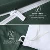 imageBedsure Duvet Cover Queen Size  Only Includes 1 Duvet Cover 90x90 Hotel Luxury Soft Double Brushed All Season Bedding for Kids amp Adults Zipper Closure Grey No Comforter No Pillow Shams04  Forest Green No Comforter