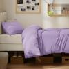 imageBedsure Duvet Cover Queen Size  Only Includes 1 Duvet Cover 90x90 Hotel Luxury Soft Double Brushed All Season Bedding for Kids amp Adults Zipper Closure Grey No Comforter No Pillow Shams11  Orchid Bloom No Comforter