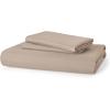 imageBedsure Duvet Cover Queen Size  Only Includes 1 Duvet Cover 90x90 Hotel Luxury Soft Double Brushed All Season Bedding for Kids amp Adults Zipper Closure Grey No Comforter No Pillow Shams09  Light Khaki No Comforter