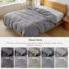 imageBedsure Duvet Cover Queen Size  Only Includes 1 Duvet Cover 90x90 Hotel Luxury Soft Double Brushed All Season Bedding for Kids amp Adults Zipper Closure Grey No Comforter No Pillow Shams05  Grey Only Duvet Cover