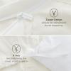 imageBedsure Green Duvet Cover Queen Size with Bowknot Jacquard Design Soft and Elegant Boho Bedding Set Luxurious Craftsmanship for a Stylish BedroomIncludes 1 90x90 Duvet Cover amp 2 Pillow Shams04  White No Comforter