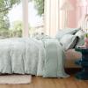 imageBedsure Green Duvet Cover Queen Size with Bowknot Jacquard Design Soft and Elegant Boho Bedding Set Luxurious Craftsmanship for a Stylish BedroomIncludes 1 90x90 Duvet Cover amp 2 Pillow Shams22  Green Bowknot No Comforter