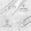 imageBedsure Waffle Weave Duvet Cover Queen Size Luxury Soft amp Breathable Comforter Cover for All Season 3 Pieces WrinkleResistant Zipper Bedding with 8 Corner Ties Black08  Pure White No Comforter