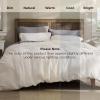 imageBedsure Waffle Weave Duvet Cover Queen Size Luxury Soft amp Breathable Comforter Cover for All Season 3 Pieces WrinkleResistant Zipper Bedding with 8 Corner Ties Black00  Ivory White No Comforter