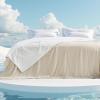 imageBedsure Cooling Blankets for Hot Sleepers  Summer Ice Cold Twin XL Blanket for Bed Lightweight Breathable DoubleSided Cooling Comforter for Dorm Room Grey 66x90 InchesIvory