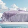 imageBedsure Cooling Blankets for Hot Sleepers  Summer Ice Cold Twin XL Blanket for Bed Lightweight Breathable DoubleSided Cooling Comforter for Dorm Room Grey 66x90 InchesLavender
