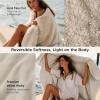 imageBedsure GentleSoft Luxury Faux Fur Pink Throw Blanket for Couch Soft Fuzzy Fluffy Shaggy Gifts Blanket for Women Mothers Day Warm Cozy Plush Fleece Throw for Room Decor 50x60 Inches03  Beige