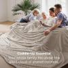imageBedsure GentleSoft Yellow Throw Blanket for Couch  Super Soft Cozy Blankets for Women Cute Small Blanket for Girls 50x70 InchesBeige