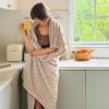 imageBedsure GentleSoft Yellow Throw Blanket for Couch  Super Soft Cozy Blankets for Women Cute Small Blanket for Girls 50x70 InchesBeige